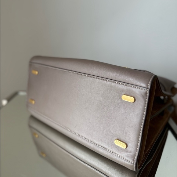 EUC Tory Burch Lee Radziwill Double Bag Satchel - Picture 10 of 16